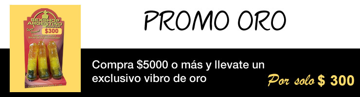 Sexshop en Olivos Promo Oro